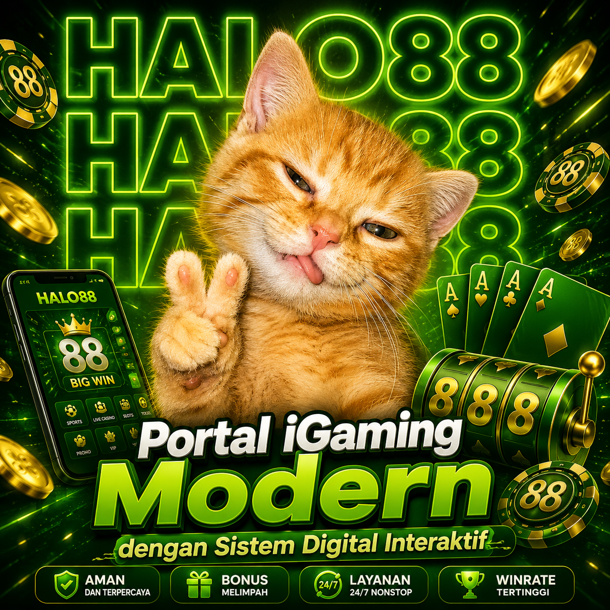 HALO88 ⚡ Portal iGaming Modern dengan Teknologi Interaktif